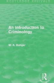 An Introduction To Criminology Routledge Revivals St Edition W