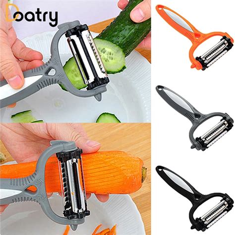 Doatry 360 Degree Rotary Multifunctional Slicer Carrot Potato Peeler