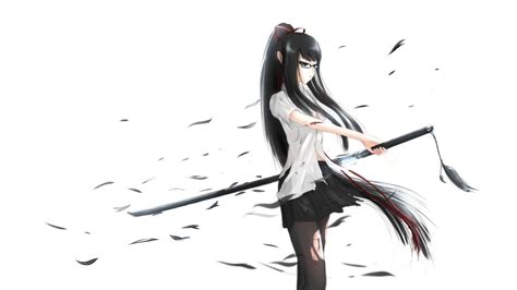 Anime Girl Sword Wallpapers - Top Free Anime Girl Sword Backgrounds ...