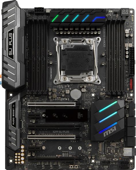 MSI X299 SLI Plus Mainboard Hartware