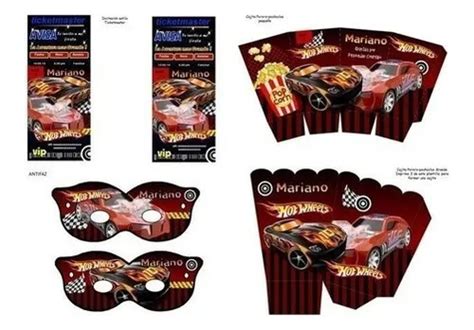 Kit Imprimible Para Tu Fiesta De Hot Wheels Cuotas Sin Inter S