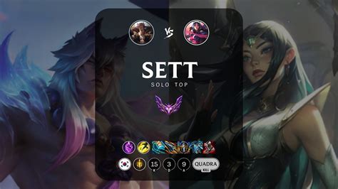 Sett Top Vs Irelia Kr Master Patch 14 2 Youtube