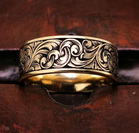 Engraved Wedding Bands - jenniemarieweddings