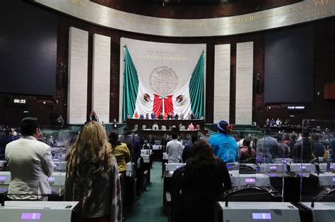 La C Mara De Diputados Guarda Minuto De Silencio Por El Fallecimiento