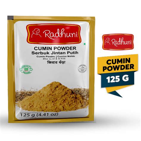 Radhuni Cumin Powder Serbuk Jintan Putih Gm Lazada