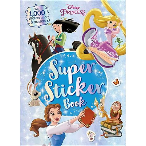 Disney Princess Super Sticker Book - Walmart.com - Walmart.com