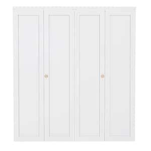 Ark Design In X In Solid Core White Finished Louver Closet Bi