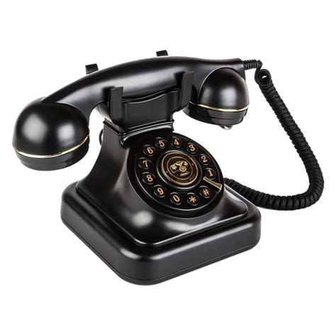 (TSMH) Retro Landline Telephone,Old Fashioned Vintage Landline Phones ...