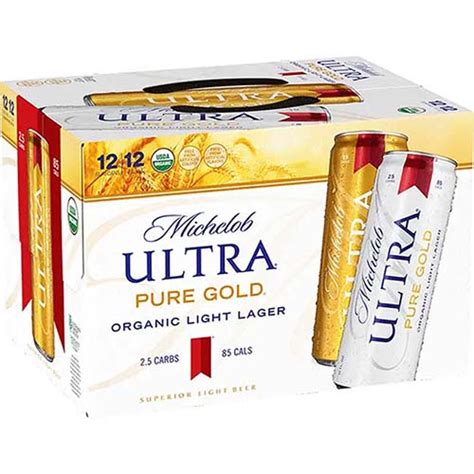 Buy Michelob Ultra Pure Gold Organic Light Lager Online Vineland Liquor