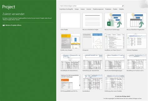 Erste Schritte Einfache Anleitung MS Project