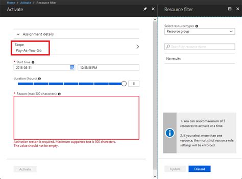 Aktivieren Von Azure Ressourcenrollen In Pim Microsoft Entra