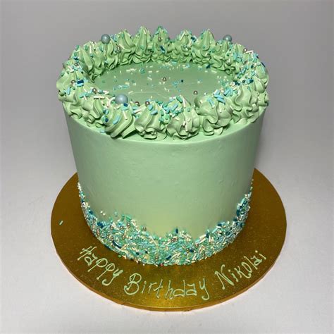 Green Buttercream Nikos Cakes