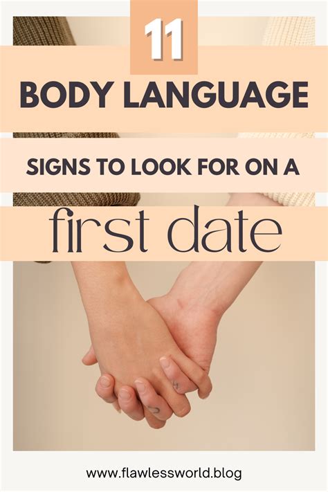 11 Body Language Signs To Look For On A First Date Body Language