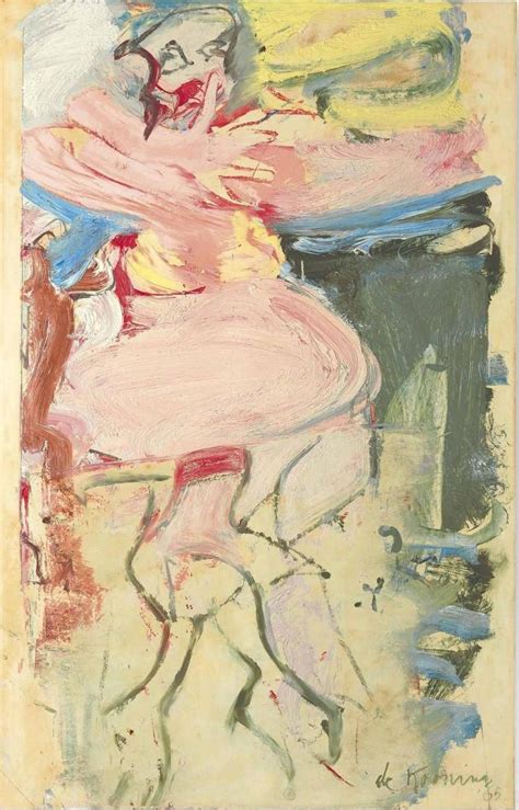 Willem De Kooning 1904 1997 Woman Hand Before Face 1965 91 4 X 58 4