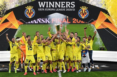 UEFA Europa League Winners 2020-2021 Villarreal CF - UEFA Europa League ...