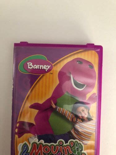 Barney Movin And Groovin Vhs Tested Rare Vintage Collectible Ships