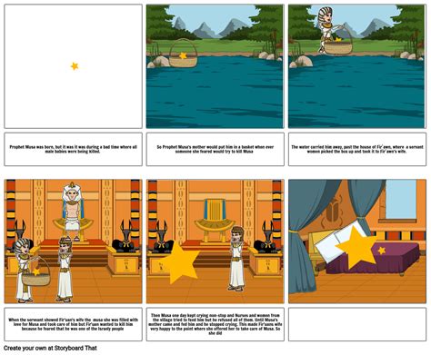 Hazrat musa story board Storyboard by 3e5d4837