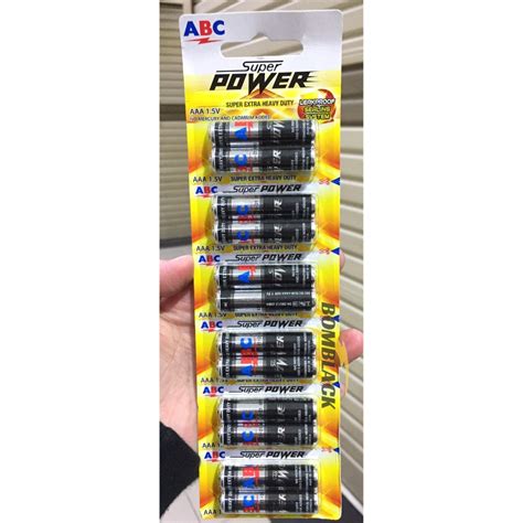 Jual Baterai Abc Super Power Aaa A Batere Volt Battery Batu Batre