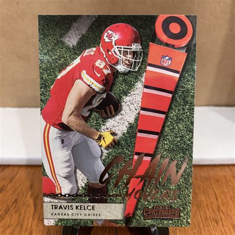 Panini Contenders Football Travis Kelce Chain Movers Insert Cm