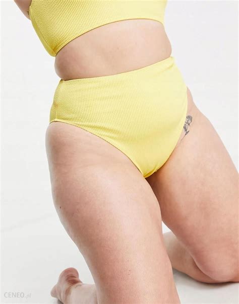 Asos Curve hdk Stan Dół Tekstura Od Wysoki Bikini XXL Ceny i opinie