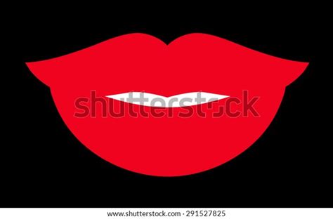 Sexy Lips Vector Icon Vector De Stock Libre De Regalías 291527825