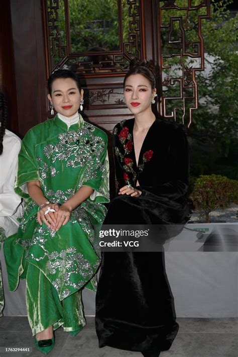 Actresssinger Myolie Wu Hang Yee And Actress Narana Erdyneeva Attend News Photo Getty Images