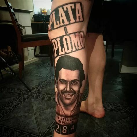 Ink Immortality The Everlasting Presence Of Pablo Escobar Tattoos Psycho Tats