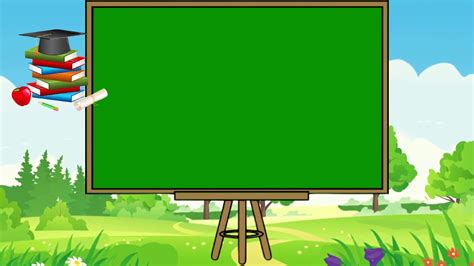 Back To School Animated Screen Background Education Free Download