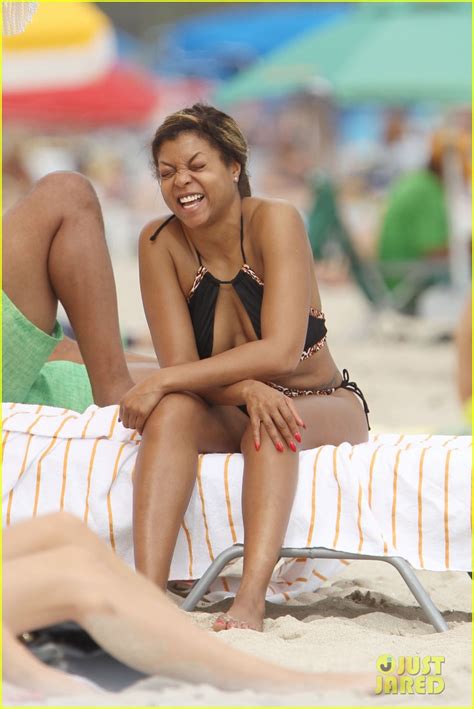 Taraji P Henson Looks Hot In Her Bikini At 44 On Vacation In Miami