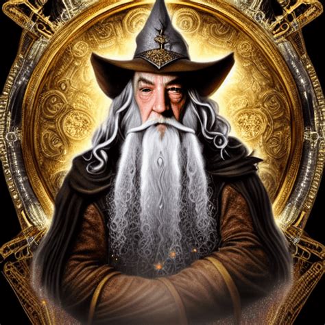 Majestic Steampunk Gandalf D Art Creative Fabrica