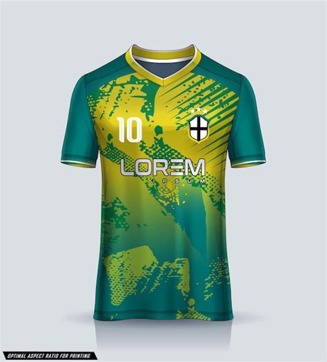 Premium Vector Vector Pattern Mockup Abstract Design Sport Jersey