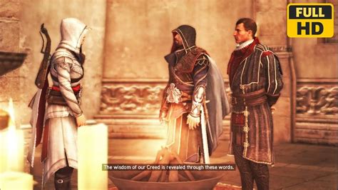 Assassin Oath Assassins Creed Brotherhood Recruit Ceremony Assassins Ceremony Youtube