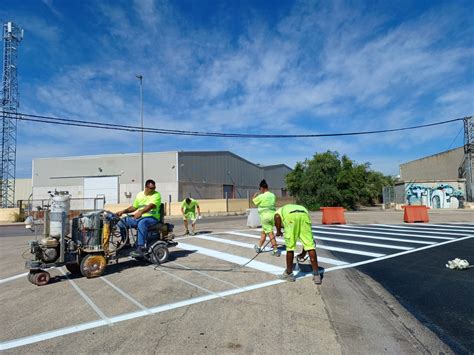 Finalitzen les obres de construcció del pàrquing per a vehicles pesats