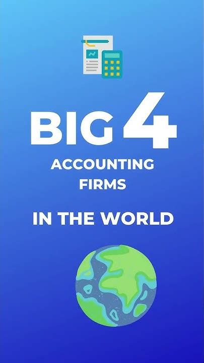 The Big 4 Accounting Firms Youtube