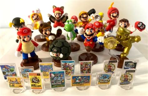 FURUTA SUPER MARIO Choco Egg Mini Figure Figurine Set Of 13p EUR 16 01