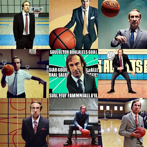 Saul Goodman Balling In A Basketball Court Stable Diffusion Openart