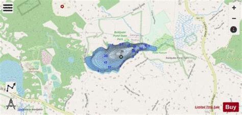 Baldpate Pond Fishing Map | Nautical Charts App