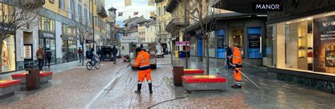 Rabadan Tonnellate Di Rifiuti Ma Meno Sparsi Per Strada Laregione Ch