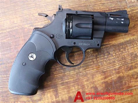 Colt Python Co Pellet Bb Revolver By Airsoft Gun India