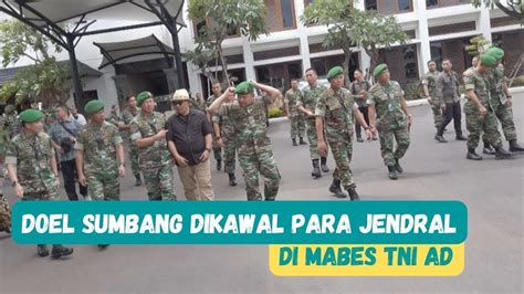 Doel Sumbang Di Sambut Para Jendral Tni Ad Di Mabes Tni Ad Youtube