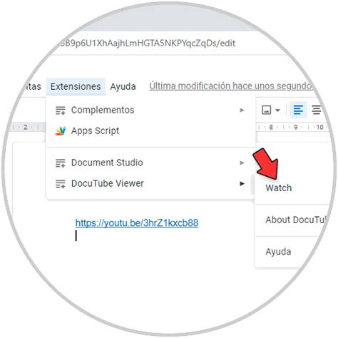 Cómo insertar un Vídeo en Google Docs Solvetic