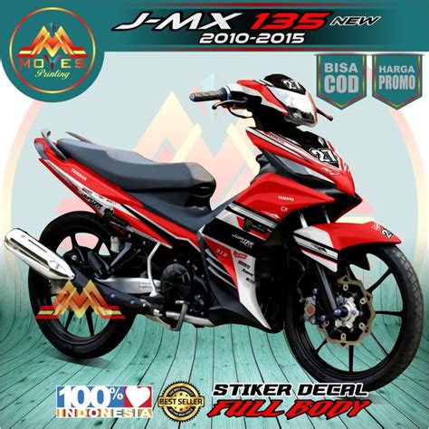 Bisa Cod Bayar Di Tempat Anti Luntur Decal Variasi Mx New