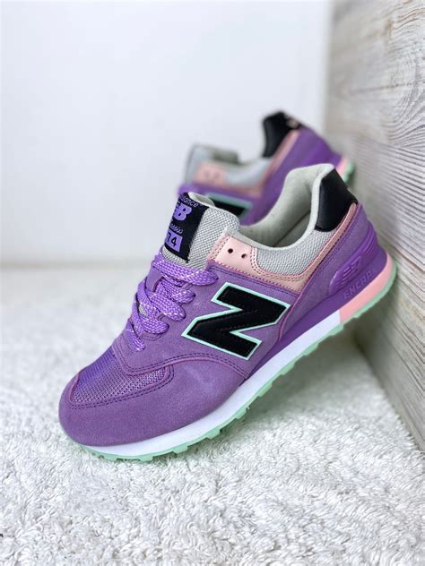 Кроссовки New Balance (Нью Баланс) 574 сиреневые