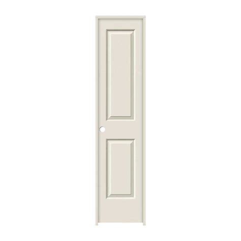 JELD WEN 80 In Cambridge Desert Sand Painted Smooth Solid Core Molded