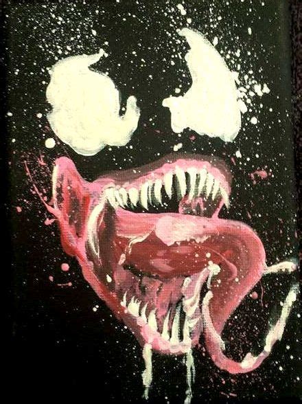 Glow In The Dark Venom Glow In The Dark Cool Art Art