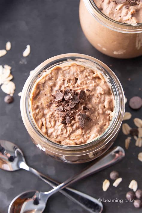 Chocolate Overnight Oats Beaming Baker