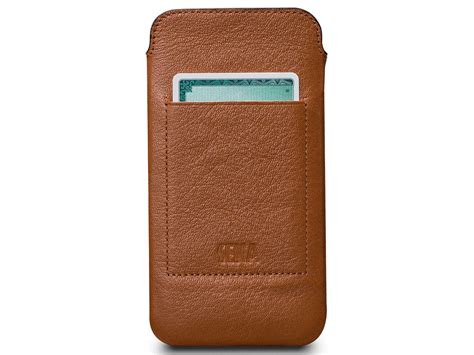 Sena Ultraslim Wallet Sleeve Iphone Pro Leer Saddle