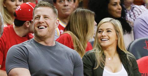 Texans J J Watt Soccer Star Kealia Ohai Watt Donate 350 000 To Houston Food Bank