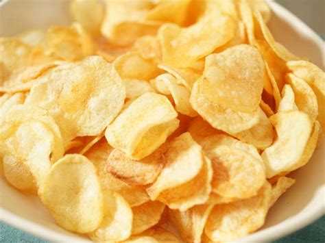 Homemade Salt And Vinegarish Potato Chips Recipe Alex Guarnaschelli