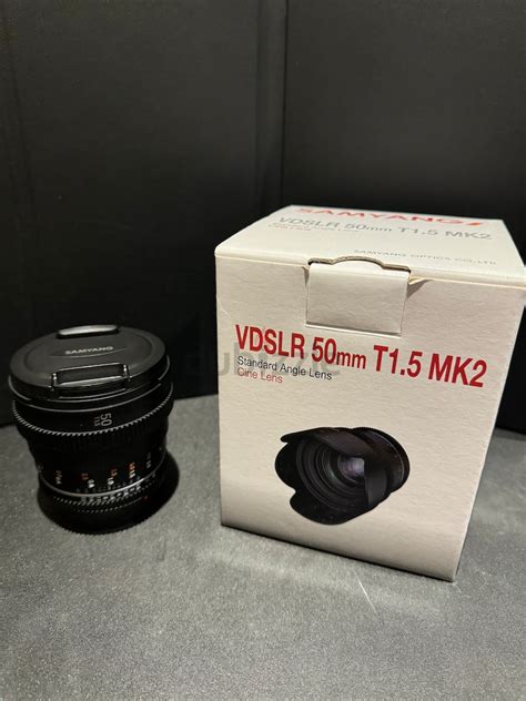 Cine lens SAMYANG 50mm T1.5 MK2 | dubizzle